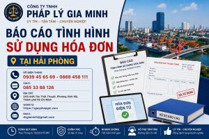 Báo Cáo Tình Hình Sử Dụng Hóa Đơn Tại Hải phòng