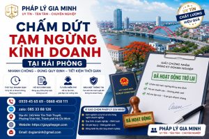 Chấm Dứt Tạm Ngừng Kinh Doanh Tại Hải phòng