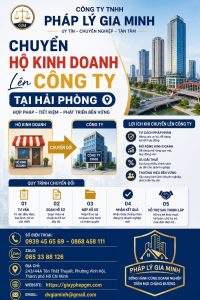 Chuyển Hộ Kinh Doanh Lên Công Ty Tại Hải phòng