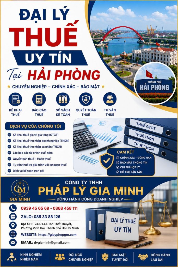 Đại Lý Thuế Uy Tín Tại Hải phòng