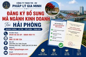 Đăng Ký Bổ Sung Mã Ngành Kinh Doanh Tại Hải phòng