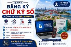 Đăng Ký Chữ Ký Số Công Ty Tại Hải phòng