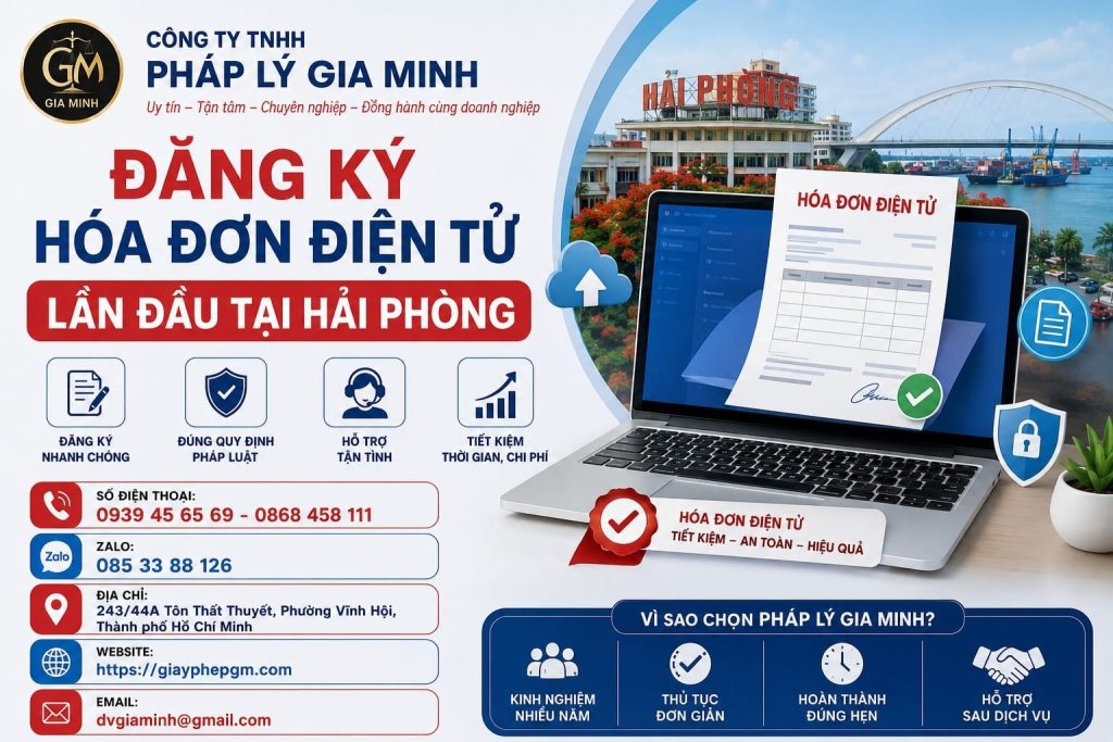 Đăng Ký Hóa Đơn Điện Tử Lần Đầu Tại Hải phòng