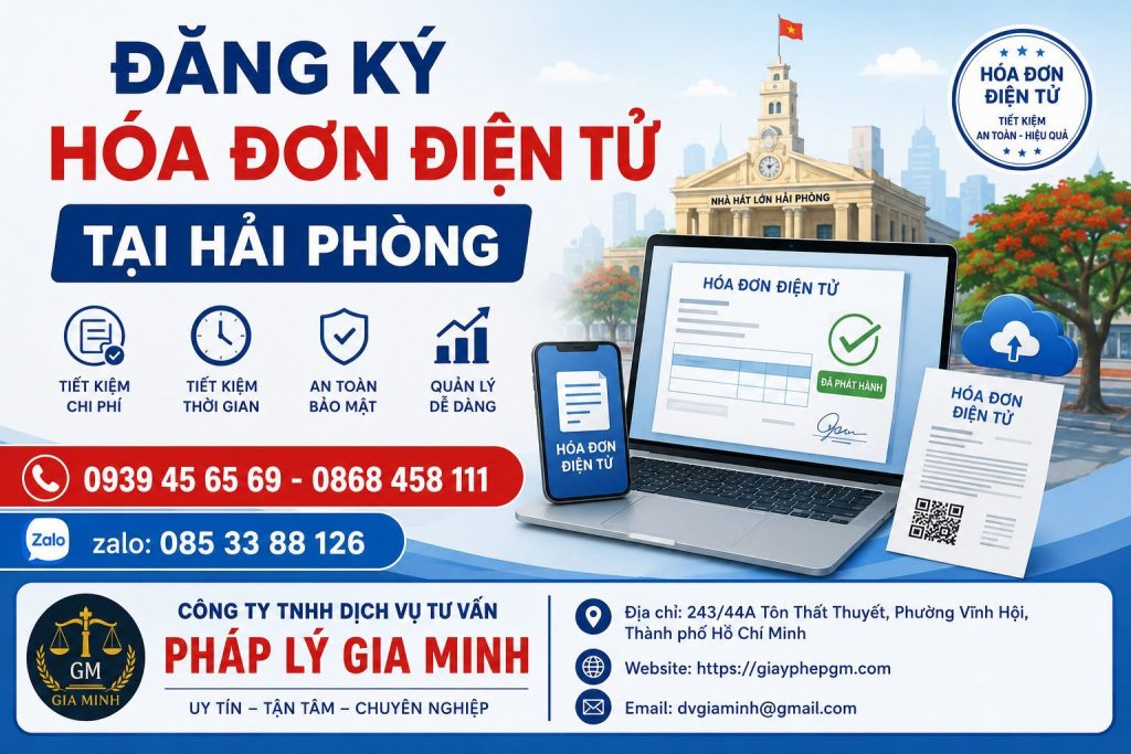 Đăng Ký Hóa Đơn Điện Tử Tại Hải phòng