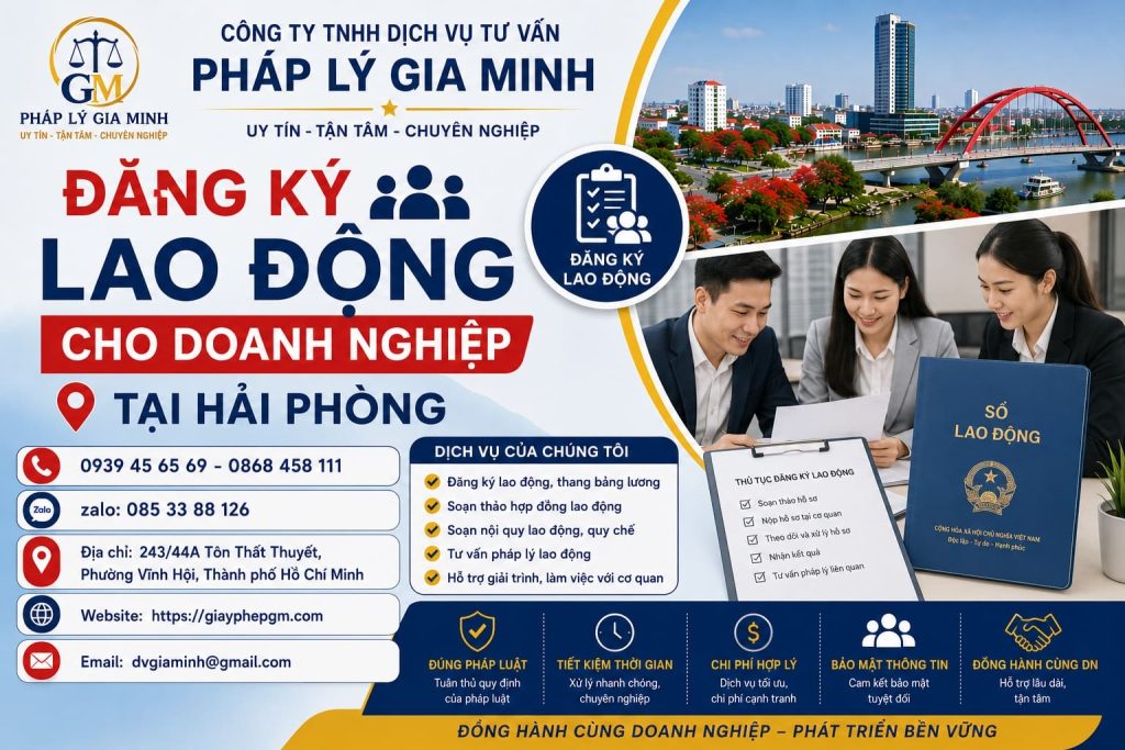 Đăng Ký Lao Động Cho Doanh Nghiệp Tại Hải phòng