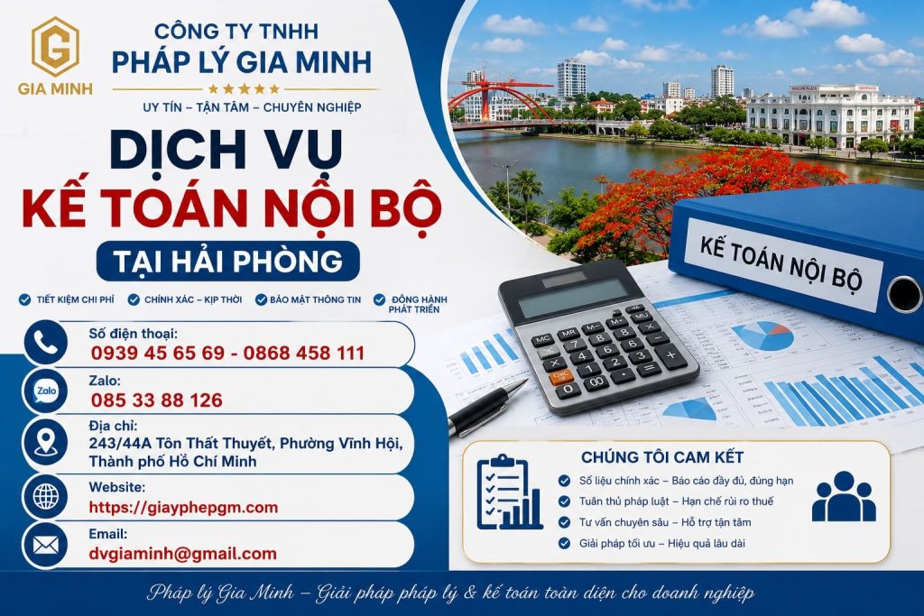 Dịch Vụ Kế Toán Nội Bộ Tại Hải Phòng Uy Tín – Giải Pháp Quản Trị Tài Chính Hiệu Quả Cho Doanh Nghiệp 1 Dịch Vụ Kế Toán Nội Bộ Tại Hải phòng
