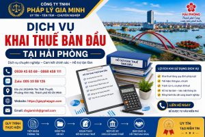 Dịch Vụ Khai Thuế Ban Đầu Tại Hải phòng