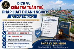 Dịch Vụ Kiểm Tra Tuân Thủ Pháp Luật Doanh Nghiệp Tại Hải phòng