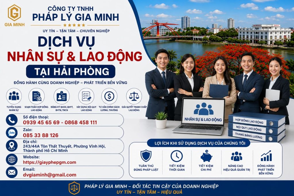 Dịch Vụ Nhân Sự Và Lao Động Tại Hải phòng
