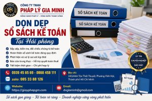 Dọn Dẹp Sổ Sách Kế Toán Tại Hải phòng