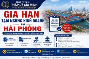 Gia Hạn Tạm Ngừng Kinh Doanh Tại Hải phòng