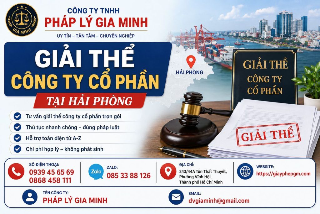 Giải Thể Công Ty Cổ Phần Tại Hải phòng