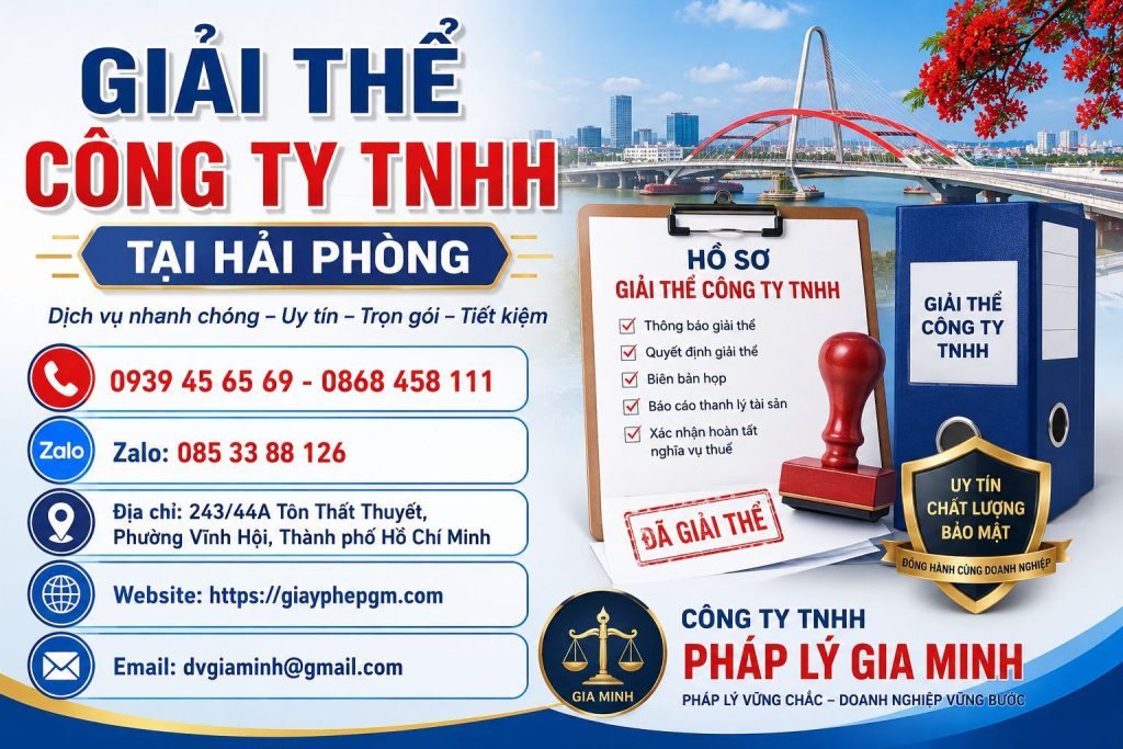 Giải Thể Công Ty TNHH Tại Hải phòng