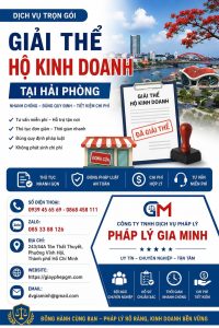 Giải Thể Hộ Kinh Doanh Tại Hải phòng