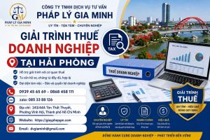 Giải Trình Thuế Doanh Nghiệp Tại Hải phòng