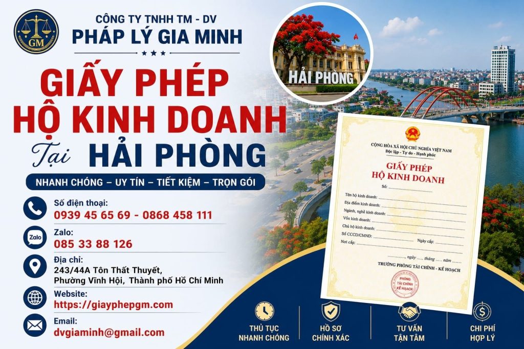 Giấy Phép Hộ Kinh Doanh Tại Hải phòng