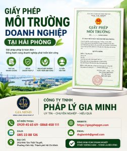 Giấy Phép Môi Trường Doanh Nghiệp Tại Hải phòng