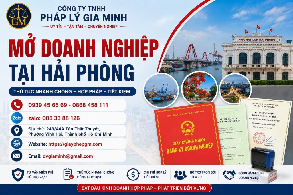 Mở Doanh Nghiệp Tại Hải phòng