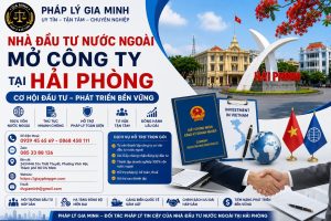 Nhà Đầu Tư Nước Ngoài Mở Công Ty Tại Hải phòng