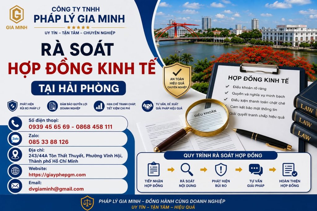 Rà Soát Hợp Đồng Kinh Tế Tại Hải Phòng – Giải Pháp Phòng Ngừa Rủi Ro Pháp Lý 1 Rà Soát Hợp Đồng Kinh Tế Tại Hải phòng
