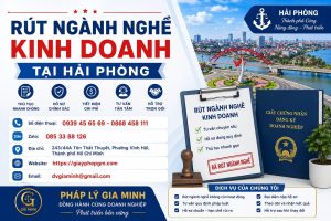 Rút Ngành Nghề Kinh Doanh Tại Hải phòng