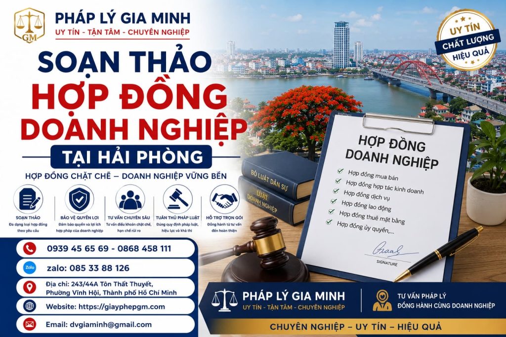 Soạn Thảo Hợp Đồng Doanh Nghiệp Tại Hải Phòng 1 Soạn Thảo Hợp Đồng Doanh Nghiệp Tại Hải phòng