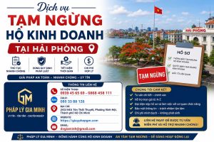 Tạm Ngừng Hộ Kinh Doanh Tại Hải phòng