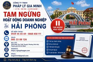 Tạm Ngừng Hoạt Động Doanh Nghiệp Tại Hải phòng