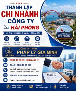 Thành Lập Chi Nhánh Công Ty Tại Hải phòng