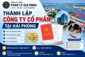 Thành Lập Công Ty Cổ Phần Tại Hải phòng