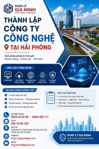 Thành Lập Công Ty Công Nghệ Tại Hải phòng