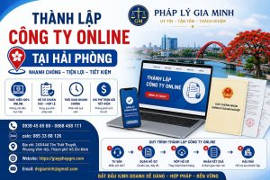 Thành Lập Công Ty Online Tại Hải phòng