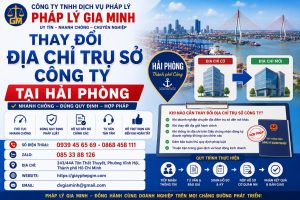 Thay Đổi Địa Chỉ Trụ Sở Công Ty Tại Hải phòng