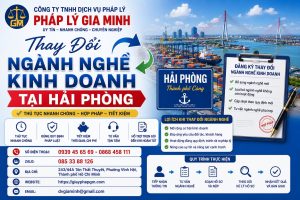 Thay Đổi Ngành Nghề Kinh Doanh Tại Hải phòng