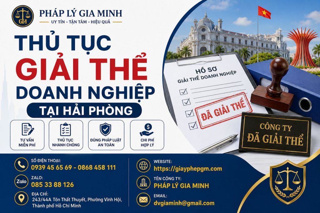 Thủ Tục Giải Thể Doanh Nghiệp Tại Hải phòng
