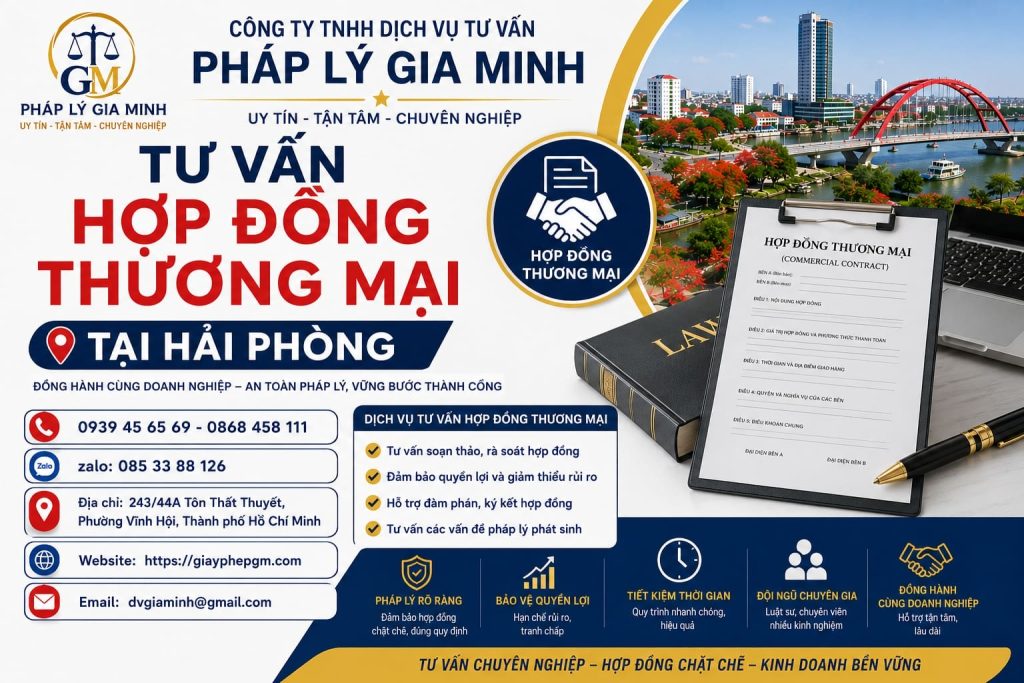 Tư Vấn Hợp Đồng Thương Mại Tại Hải phòng