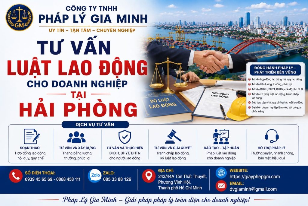 Tư Vấn Luật Lao Động Cho Doanh Nghiệp Tại Hải phòng