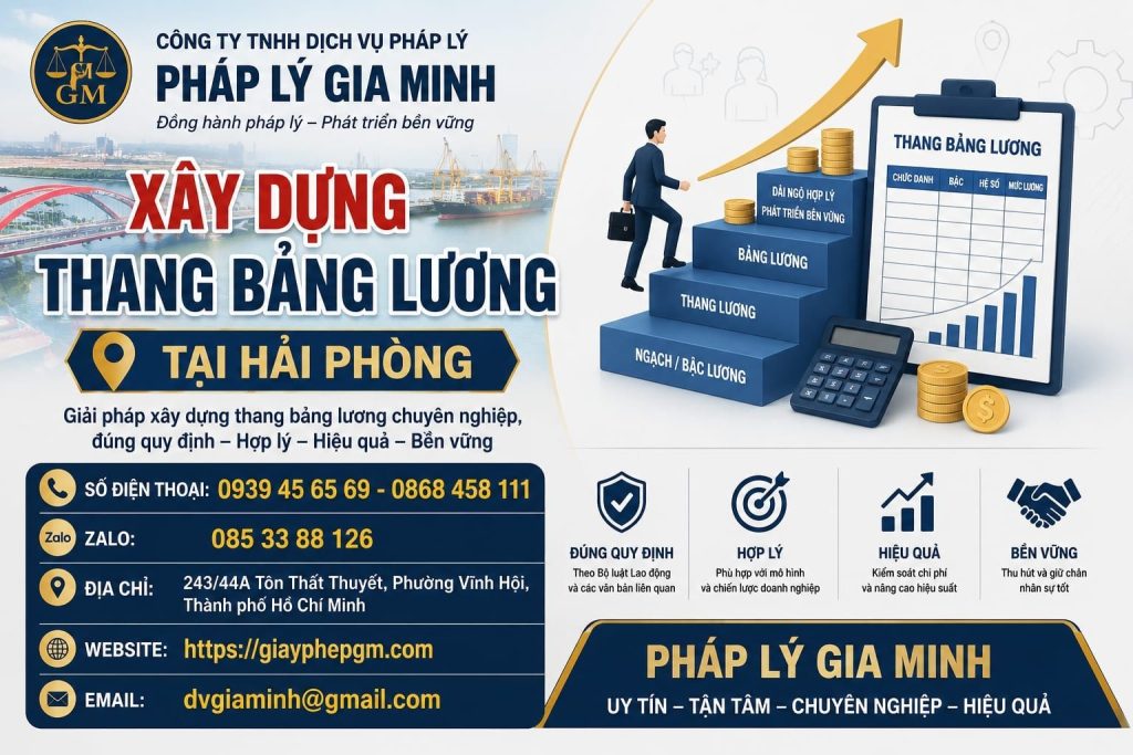 Xây Dựng Thang Bảng Lương Tại Hải phòng