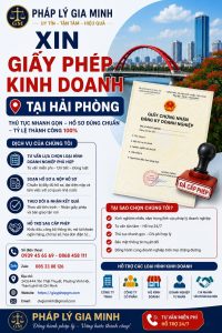 Xin Giấy Phép Kinh Doanh Tại Hải phòng
