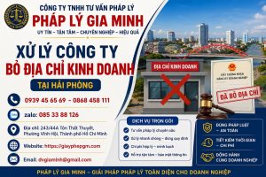 Xử Lý Công Ty Bỏ Địa Chỉ Kinh Doanh Tại Hải phòng