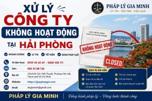 Xử Lý Công Ty Không Hoạt Động Tại Hải phòng