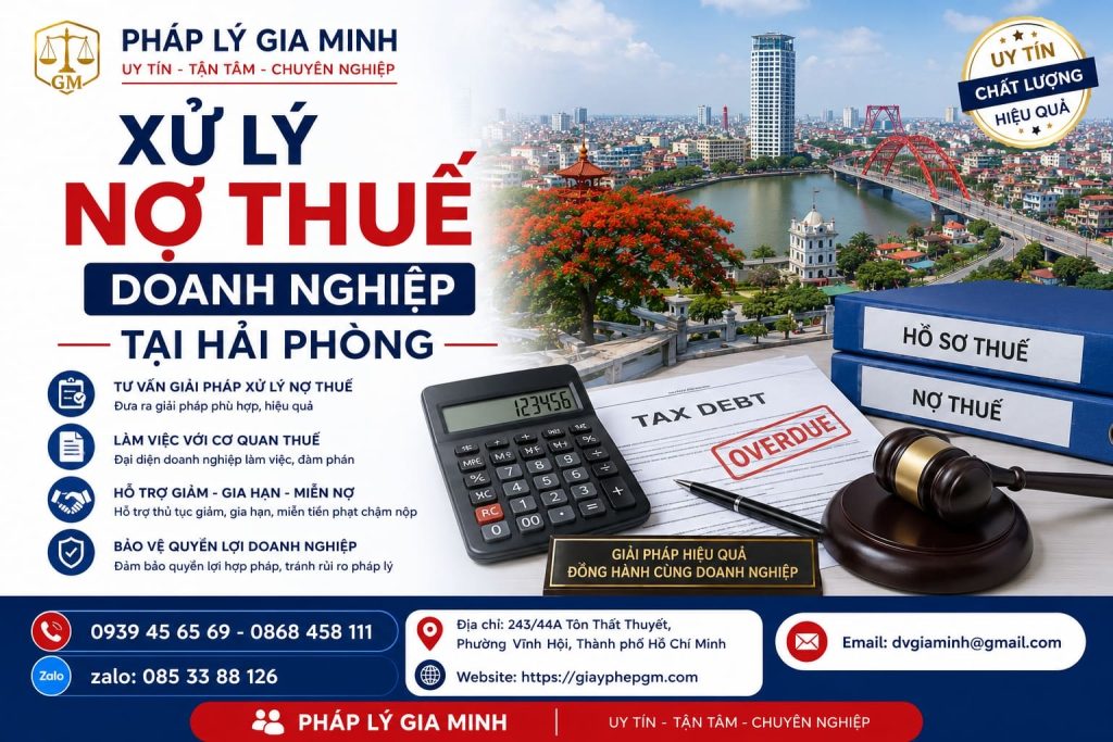 Xử Lý Nợ Thuế Doanh Nghiệp Tại Hải phòng