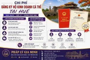 Chi phí đăng ký hộ kinh doanh cá thể tại Huế