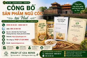 Công bố sản phẩm ngũ cốc tại Huế