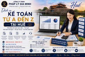 Dịch vụ kế toán từ A đến Z tại Huế