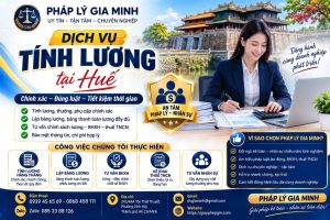 Dịch vụ tính lương tại Huế