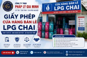 Giấy phép cửa hàng bán lẻ LPG chai