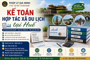 Kế toán hợp tác xã du lịch tại Huế