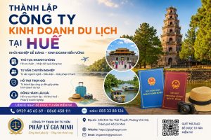 Thành lập công ty kinh doanh du lịch tại Huế