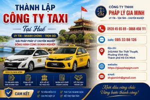 Thành lập công ty taxi tại Huế